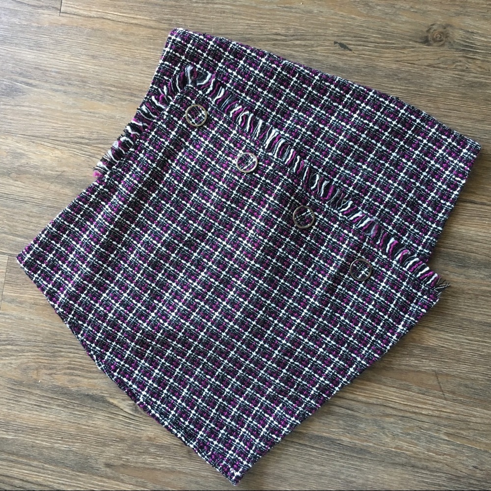 Tweed Mini Skirt